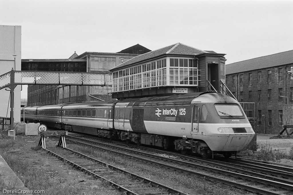 HST Arbroath North Signal Box 1989