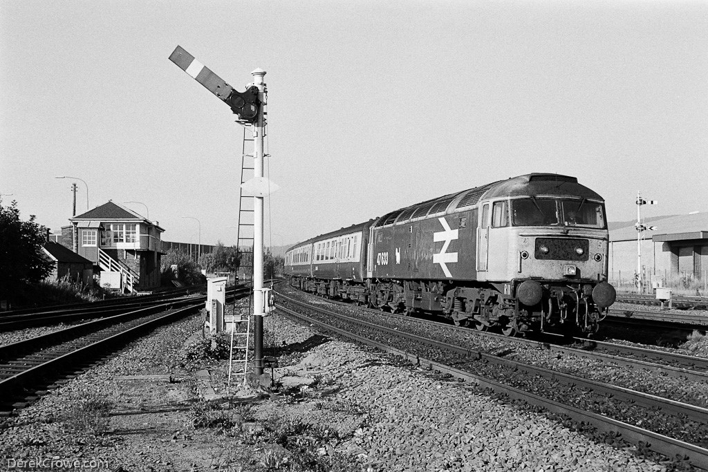 Class 47 no. 633 Stirling Station 1989