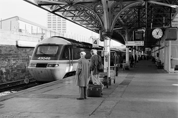 HST Dundee Railway Station 1989 British Rail