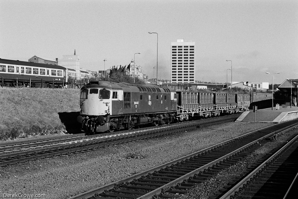Class 26 Dundee Railway Station 1989