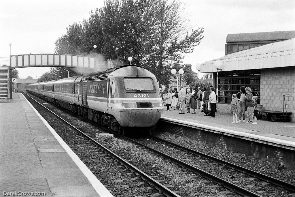 HST The Highland Chieftain Falkirk Grahamston Station 1989