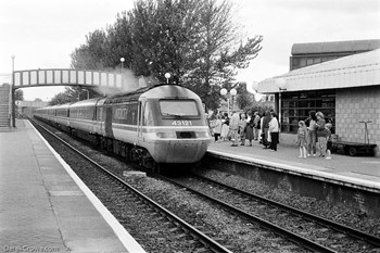 HST The Highland Chieftain Falkirk Grahamston Station 1989 British Rail