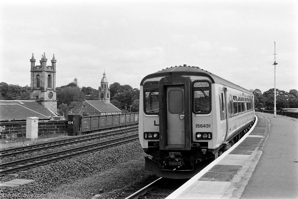 Class 156 Kilmarnock Railway Station 1990