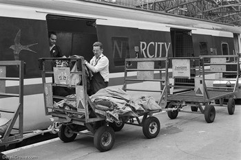 Mail by Rail Glasgow Central 1991 British Rail