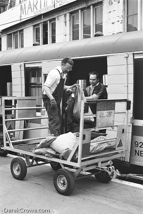 Mailbags Glasgow Central 1991