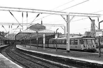 Class 303 Helensburgh Central Railway Station 1994 British Rail