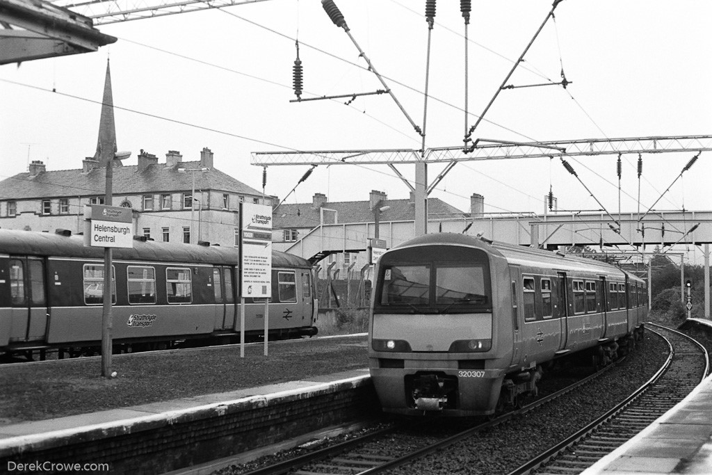 Class 320 Helensburgh Central Railway Station 1994