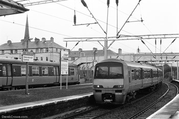 Class 320 Helensburgh Central Railway Station 1994 British Rail